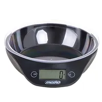 Mesko Kitchen scale with a bowl Ms 3164 Maximum weight Capacity 5 kg Graduation 1 g Display type Lcd Black