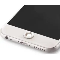 Mocco Universal Home Button Sticker Decoration Apple iPhone / iPad Silver