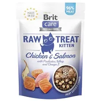 No name Brit Care Raw Treat Kitten chicken with salmon  - cat treats 40G
