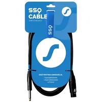 No name Ssq Cable Xzjm10 - Jack mono Xlr female cable, 10 metres
