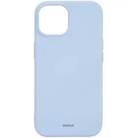 Onsala Back Sil Touch Recycled Magserie iPhone 15 Light Blue