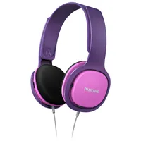 Philips Kids headphones Shk2000Pk On-Ear Pink  And purple