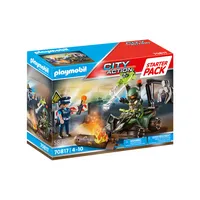 Playmobil City Action - Starter Pack Polizei Gefahrentraining 70817