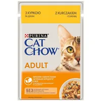 Purina Nestle Cat Chow Adult chicken zucchini jelly 85G

