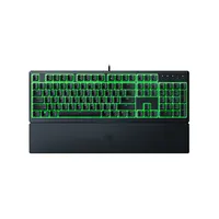 Razer Gaming Keyboard Ornata V3 X keyboard Cable routing options Synapse enabled Fully programmable keys with on-the-fly macro recording 6-Key roll over mode option Braided fi