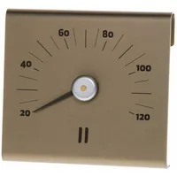 Rento Sauna thermometer, aluminum, champagne 223830
