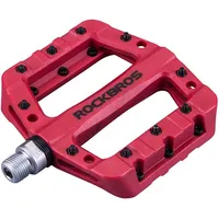 Rockbros Bicycle pedals, platform, nylon  2017-12Crd Red
