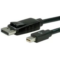 Roline Displayport Cable, Dp - Mini  Dp, M/M 1 M