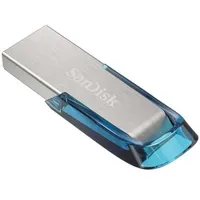 Sandisk Ultra Flair Usb 3.0 128Gb - New Tropical Blue Color Ean 619659163082