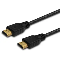 Savio Hdmi M Cable, 20M, black, gold tips, v1.4 high speed, ethernet / 3D Cl-75
