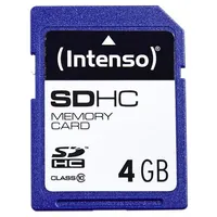 Sdhc 4Gb Intenso Cl10 Blister