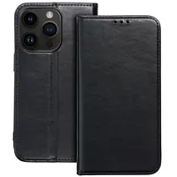 Smart Magneto book case for Iphone 15 Plus black