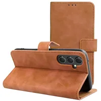 Tender Book Case for Samsung A54 5G brown