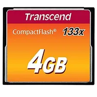 Transcend Memory Compact Flash 4Gb/Slc Ts4Gcf133