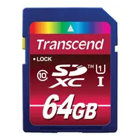 Transcend Sd Card 64Gb Sdxc Uhs-I 600X Ts64Gsdxc10U1