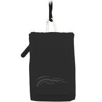 Wave phone pouch with neck strap Xl, black -Pussixl-B
