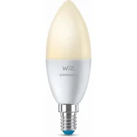 Wiz smart lamp, E14, candle shape, dimmable, Wi-Fi, 2700 K, 470 lm 929002448502
