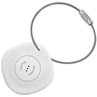 4Smarts Keychain 4 Smarts Skytag case, artificial leather, white
