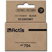 Actis Kh-704Bkr color ink cartridge for Hp printer 704 Cn692Ae replacement
