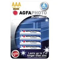 Agfa Photo Agfaphoto Battery Alkaline, Micro, Aaa, Lr03, 1.5V , Blister 4-Pack