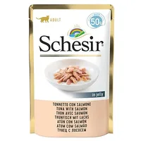 Agras Pet Foods Schesir in jelly Tuna with salmon - wet cat food 50 g
