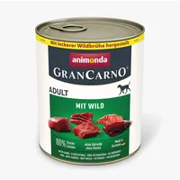 animonda Grancarno Adult Game  - wet dog food 800G
