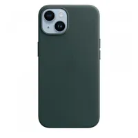 Apple iPhone 14 Leather Case with Magsafe Forest Green Mpp53Zm/A