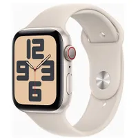 Apple Watch Se Gps  Cellular 44Mm Starlight Aluminium Case with Sport Band - S/M