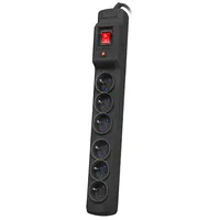 Armac Surge Protector Multi M6 10M 6X French Outlets Black