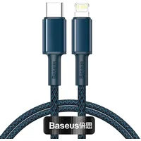 Baseus High Density Braided Cable Type-C to Lightning, Pd,  20W, 2M Blue
