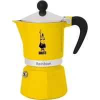 Bialetti Rainbow 6Tz Yellow coffee maker
