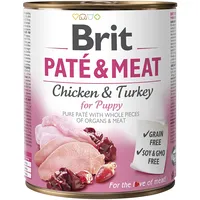 Brit Pate  And amp Meat Puppy - 800G
