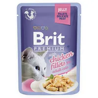 Brit Premium Chicken Fillets in Jelly - wet cat food 85G
