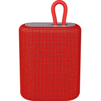 Canyon Bluetooth Speaker, Bt V5.0, Bluetrum Ab5365A, Tf card support, Type-C Usb port, 1200Mah polymer battery, Red, cable length 0.42M, 1149351Mm, 0.29Kg