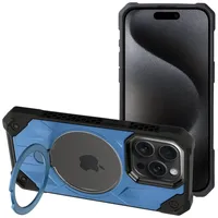 Armor Mag Cover case compatible with Magsafe for Iphone 15 Pro Max blue