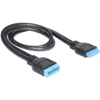 Delock Usb 3.0 19-Pin Idc20 to Extension Cable, 45 cm 82943
