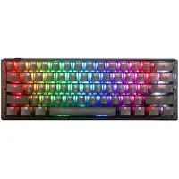 Ducky One 3 Aura Black Mini Gaming Keyboard, Rgb Led - Mx-Speed-Silver