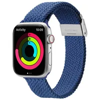 Dux Ducis strap Mixture Ii stretchable braided for Apple Watch 42 / 44 45 mm blue