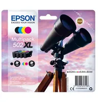 Epson Multipack 4-Colours 502Xl Ink -Black,Cyan,Magenta,Yellow - Workforce Wf-2860Dwf Wf-2