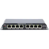 Extralink Ex.1025 network switch Unmanaged L2 Gigabit Ethernet 10/100/1000 Power over Poe 1U Black
