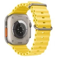 Forcell F-Design Fa12 strap for Apple Watch 42/44/45/49Mm yellow