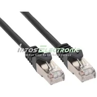 Fujtech Inline Cat5E Sf / Utp network cable, 1.5 m, black 72514S

