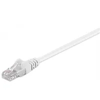 Goobay 68502 Cat 5E patch cable, U/Utp, white, 10M