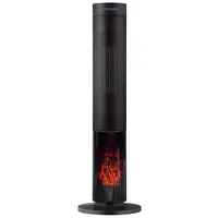 Gorenje Ch2000F Ceramic heater with flame , Width 26.5 cm, 2000 W, Black