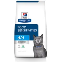 Hills Prescription Diet Feline d/d Dry cat food Duck, Peas 1,5 kg
