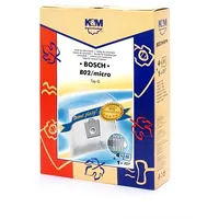 K And M Vacuum cleaner bag Bosch typ G 4Pcs