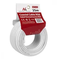 Maclean Coaxial cable Mctv-574 1.0Ccs Rg6 25M
