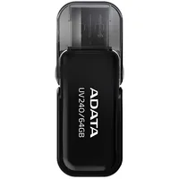 Memory Drive Flash Usb2 64Gb/Black Auv240-64G-Rbk Adata