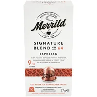 Merrild Coffee capsule Signature blend no. 64, for Nespresso machines, 10 capsules
