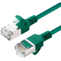 Microconnect Cat6A U-Ftp Slim, Lszh, 5M  Network Cable, Green